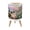 Color 1, variant on Stained Glassed Style Small Trash Can with Lid Stained Glass Ocean Waves Sunburst Blue Yellow 1.8 Gallon Dog Proof Trash Can Round Garbage Can Waste Bin Wastebasket for Bathroom Bedroom Living Room