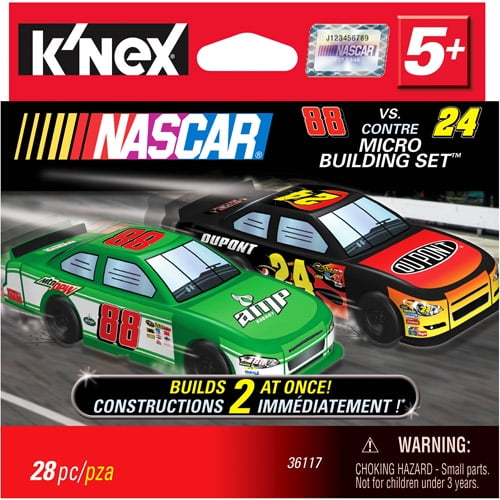 K Nex Nascar Micro Building Set 24 Dupont Vs Amp Energy Cars Walmart Com