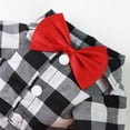 thumbnail image 2 of URMAGIC Pet Bowtie Plaid Suit Coat for Small Medium Large Dogs Cat Wedding Tuxedo Formal Shirts, 2 of 10