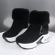 thumbnail image 3 of NECHOLOGY Botas Mujer Adulto Femenino Zapatos Botines para mujer Botas Cuñas Zapatos Breathable Thermal Women's Casual Fashion Slip en las botas de las mujeres (Black, 8.5), 3 of 7