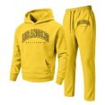 thumbnail image 4 of CONFREE Mens Sweatsuit 2 Peice Sets Lined Sweat Suit for Men Letter Graphic Y2K Hoodies Sweatpants Outfits Warm Fall Winter Track Suits Set, 4 of 4