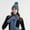 Blue, variant on Njoeus 3 Pcs Womens Winter Warm Knit Beanie Hat & Gloves & Long Scarf Set with Soft Skull Cap Neck Scarves for Women Men