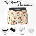 thumbnail image 2 of Mens Underwear Boxer Briefs - A Simple Autumn Comfort Breathable men's boxer briefs with Flex Waistband, 2 of 7