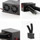 thumbnail image 2 of Car Defogger Fan Heater for Car Use 12V Black Portable, 2 of 4