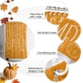 thumbnail image 6 of Shower Curtains for Bathroom-36"x72",Hello Pumpkin Autumn Plant Waterproof Bath Curtain Grommet Shower Curtain Set with Hooks, 6 of 9