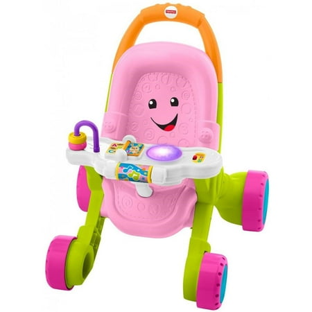 Fisher-Price Stroll & Learn Walker, Pink