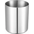 thumbnail image 4 of Stainless Steel "Makeup Brush & Pen" Holder – Rustproof, Stable, Desk Organizer, 4 of 5