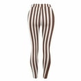 thumbnail image 5 of Felirenzacia Halloween Women Costume Leggings High Waist Tight Pants Comfy Full Length Striped Leggings Christmas Halloween Pajama Pants Yoga Pants, 5 of 7