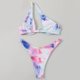 thumbnail image 4 of Traje de baño para mujer, bikini de dos piezas con hombros descubiertos y soporte de acero, color liso, trajes de baño para mujer, conjuntos de bikini para mujer, trajes de baño de bikini para mujer, 4 of 6