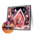 thumbnail image 2 of Diamond Drill Candy Gingerbread House 5D Kits de pintura DIY Ronda completa (A6287) Hugtrwg Para estrenar, 2 of 9