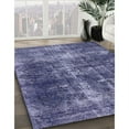 thumbnail image 2 of Ahgly Company Indoor Rectangle Mid-Century Modern Purple Oriental Area Rugs, 5' x 7', 2 of 6