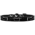 thumbnail image 1 of Chien de Croco en Forme de Widget Noir Taille 14, 1 of 1