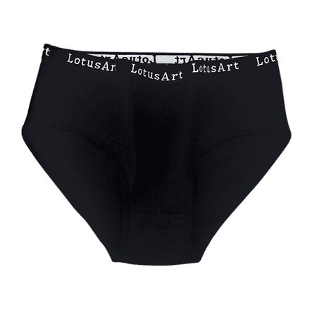 Fulorrnie Underwear for Women Comfort High Waist Seamless Panty Cute Boxer Briefs Elastic Waistband Panties Black L