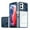 Navyblue, variant on ELEHOLD for Motorola G 5G 2024/ G Play 5G 2024 Case, Military Grade Protection Clear Slim Fit Anti-Yellowing Non- Slip Shockproof Protective Lens Cover Protection Case, Navyblue