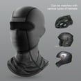 thumbnail image 3 of NIBOLOG Balaclava Headgear Non slip Silicone Sweat Absorption Breathable Glasses Hole Quick Dry Anti UV UPF 50+ Ice Silk Sun Motorcycle Ski Scarf, 3 of 8