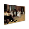thumbnail image 2 of Trademark Fine Art "The School of Dance" 1871 Canvas Art by Edgar Degas, 2 of 3
