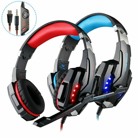 Gaming Headset Headphone Usb And 35mm 4 Pin With Mic Led - pin by on roblox in ear headphones headphones ear