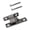 1 pack, variant on Industrial 304 Steel Gate Hinges with Quiet Metal Bushings Simple Installation 1/2pcs Perfect for Yards & Farm
