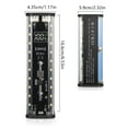 thumbnail image 5 of JIAHAOO DIY Power Bank Case for 18650 Batteries 22.5W Output PD Fast Charging Aviation Carry, 5 of 7