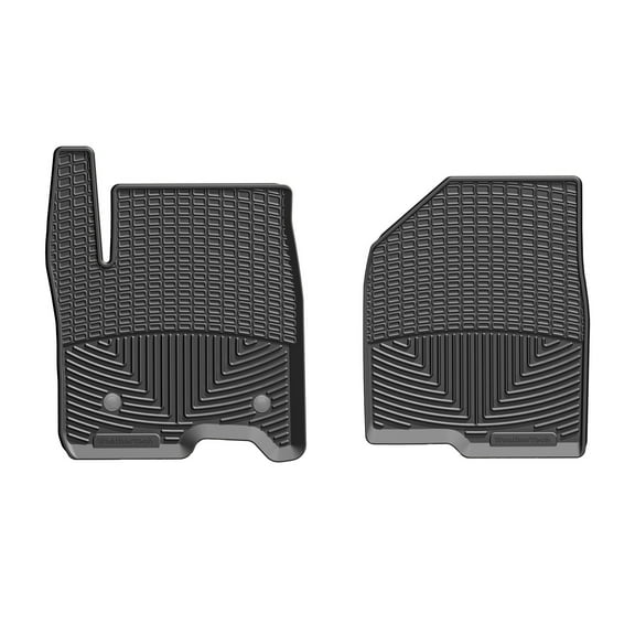 WeatherTech All-Weather Floor Mats compatible with Silverado 1500, Silverado 1500 LTD, Sierra 1500 Limited, Sierra 1500, Sierra 2500HD/3500HD - 1st Row (Driver & Passenger), Black