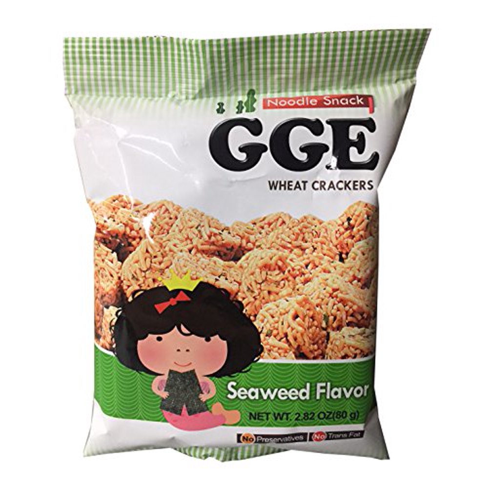GGE Noodle Snack 2.82 oz per Pack (2 Pack) (Seaweed)