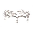 thumbnail image 1 of Minnieouse Diadema de diamantes de imitación para mujer, diadema para ceremonia de banquete, diadema para sesión de fotos, tocado de Cosplay, decoración Accesorio para el cabello Plata Minnieouse AP018627-02, 1 of 6