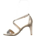 thumbnail image 3 of Womens TS35 Darria Cross Strap Evening Sandals, Champagne, 3 of 6