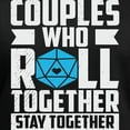 thumbnail image 3 of CafePress - Couples Who Roll Together, Stay Together V T Shirt - Women's V-Neck Dark T-Shirt, 3 of 4