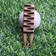 thumbnail image 4 of Outil Divot Professionnel en Alliage de Zinc Haute Dureté Forme Chocolat Créative Outil de Réparation de Golf pour Extérieur, 4 of 7