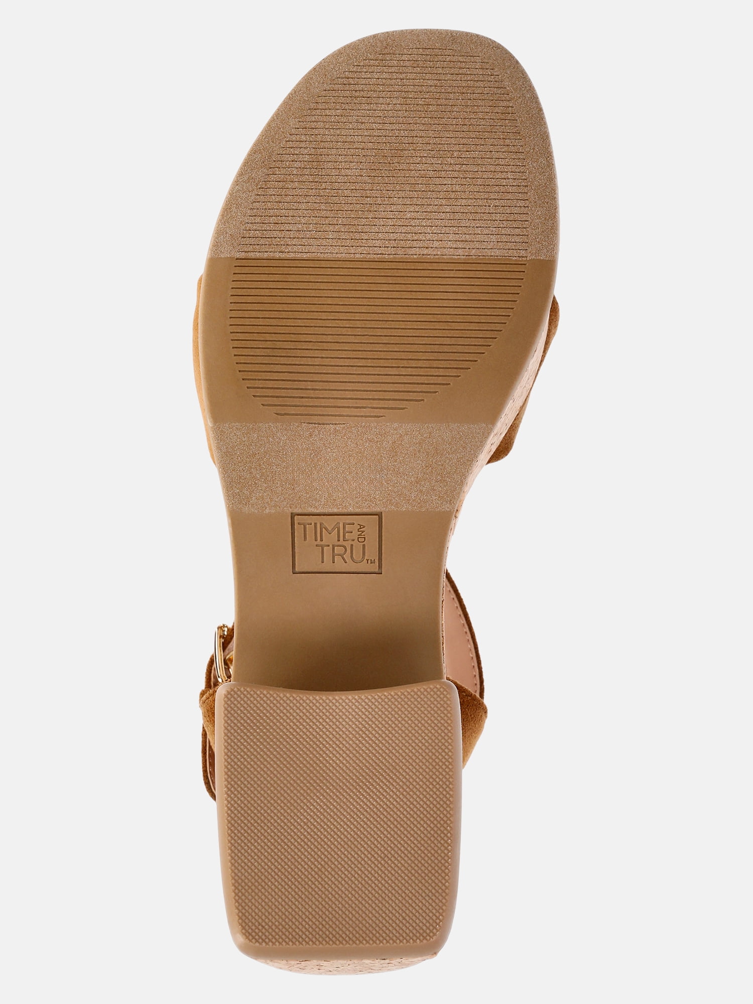 Time and Tru Women's Cork Knot Sandals