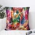 thumbnail image 6 of Power Rangers Throw Pillow Cover Decoration Pillow Case Cushion Home Decor for Home Sofa Couch 22"x22", 6 of 7