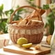 thumbnail image 4 of Picnic Basket, Wicker Picnic Basket, Flower Girl Baskets, Handle with Storage Basket, Picnic Accessories, for Wedding Holiday(Unlined), 4 of 5