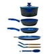 thumbnail image 3 of Juego de Sartenes FLAVORSTONE Light Set 8 Piezas Color Azul, 3 of 5