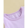 thumbnail image 4 of Inevnen Girl's Summer Cotton Sleeveless Round Neck Casual Baisc Crop Tank Tops, 4 of 8