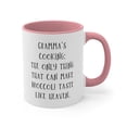 thumbnail image 4 of Grandma Gifts Two-Tone 11oz Mug "Gramma's cooking: the only thing that can, 4 of 4