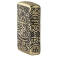 thumbnail image 6 of Zippo Armor Antique Brass Book of the Dead Pocket Lighter, 6 of 9