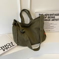 thumbnail image 6 of Kukuzhu Canvas Tote Bag for Women Men Casual Hobo Shoulder Bag Canvas Crossbody Bag Large Tote Handbag Messenger Bag, 6 of 7