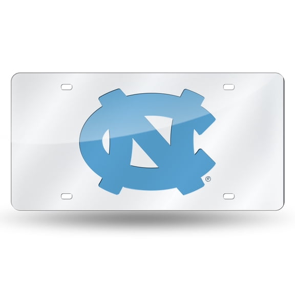 North Carolina-UNC-Tar-Heel's Acrylic License Plate Laser Tag