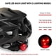 thumbnail image 2 of Breathable Cycle Helmet with Rear Light Sun Visor Women Men Lightweight Safety Helmet Bike Helmet for Mountain Bicycle Road Bike, 2 of 5