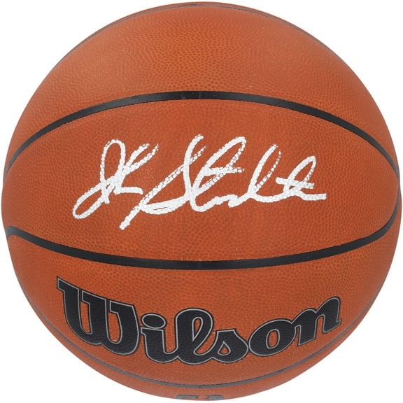John Stockton Utah Jazz Autographed Wilson Official Game Basketball - Fanatics Authentic Certified