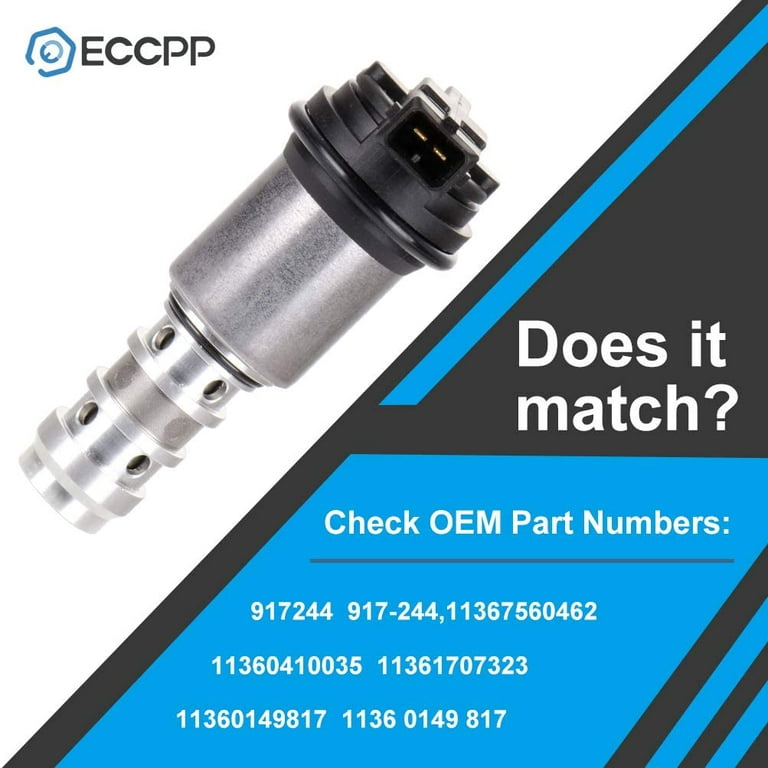 ECCPP Exhaust Intake Left Right Engine Camshaft Position Actuator