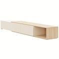 thumbnail image 4 of Nexera Arlo 66" - 108" Extendable Tv Stand, Natural Blonde Oak, 4 of 7