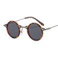 thumbnail image 1 of European and American Retro Steampunk Small Frame Round Personalized Hip Hop Sunglasses, 1 of 6