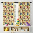 thumbnail image 5 of Blackout Kids Curtains,Flower Fairy Princess Pattern Childrens Insulated Curtains Set Of 2,Bedroom Essentials,Toddler Room Decor 42"x54", 5 of 5
