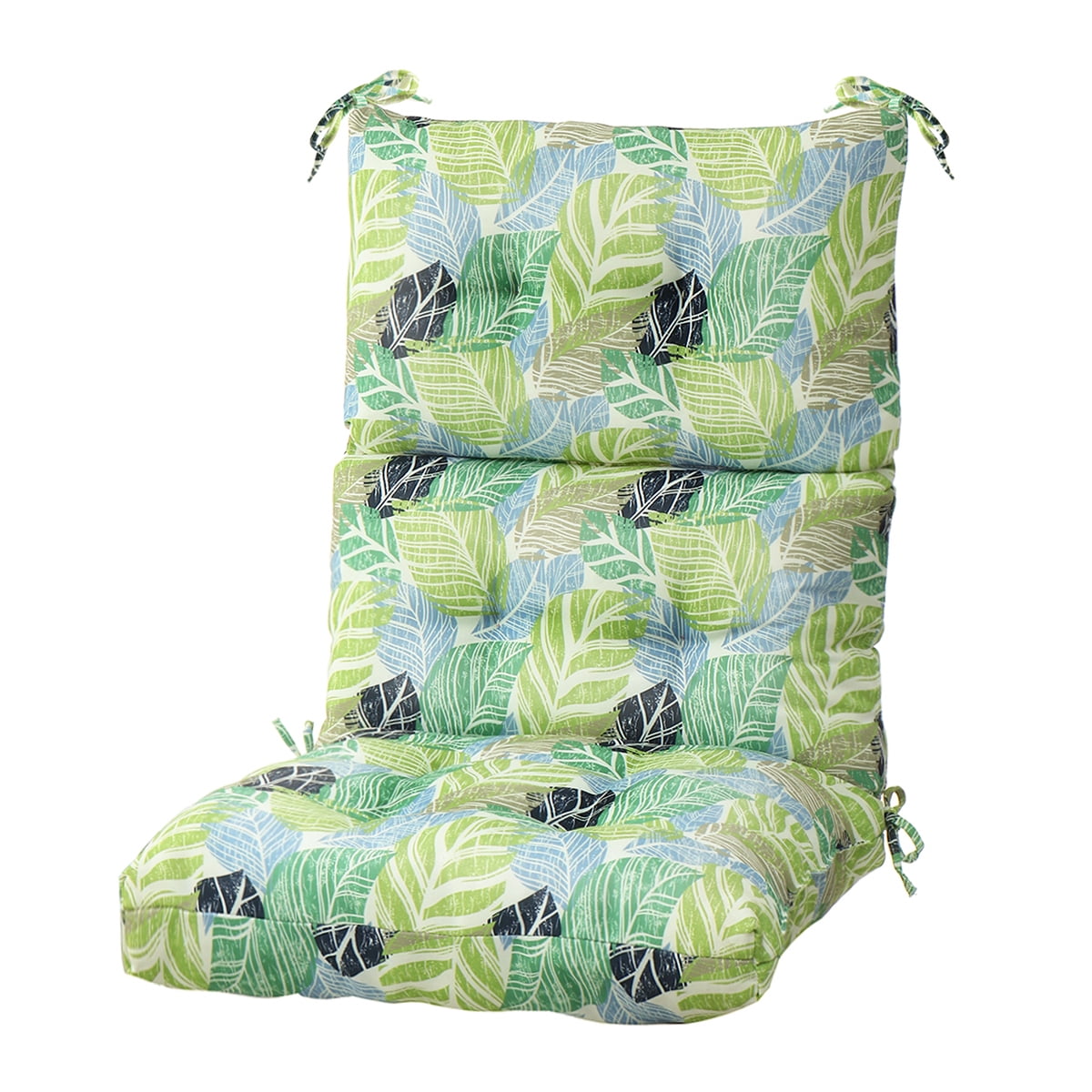 Romhouse 44x21 inch Solid Polyester Chair Cushion Outdoor High Back