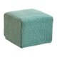 thumbnail image 1 of Funda cuadrada para otomana, funda protectora elegante, práctica, transpirable y ligera. Verde, 1 of 9