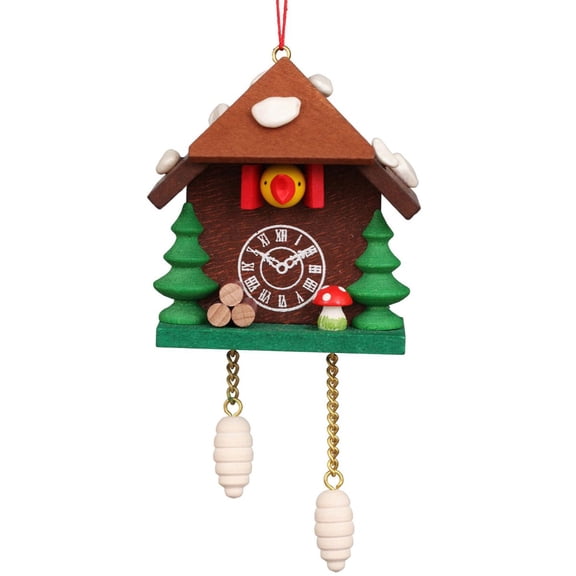 Alexander Taron 2.75" Christian Ulbricht Cuckoo Clock Christmas Ornament