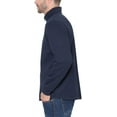thumbnail image 4 of BC Clothing Men’s Bonded Fleece Lined Body Lined Quarter Zip Pullover Top (Blue, 3X-Large), 4 of 6