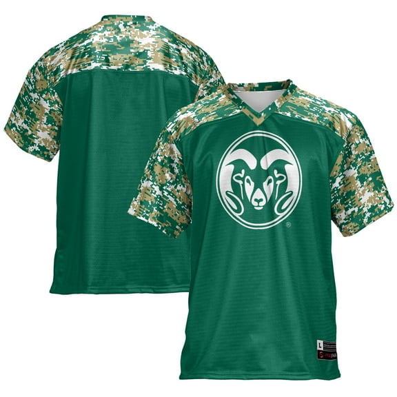Men's GameDay Greats Green Colorado State Rams Football Jersey