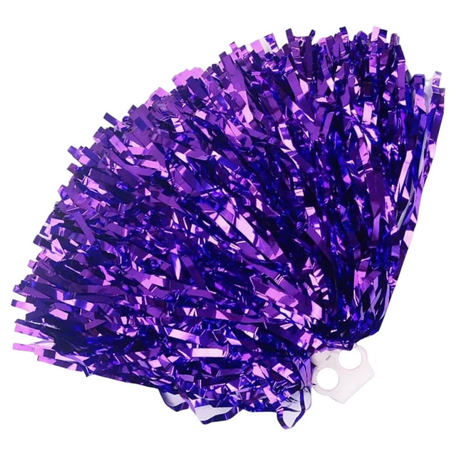 CSChome Cheerleading Flower Ball Dance Pompoms Fluffy PET Double Pass Cheerleader Hand Flower Ball Decoration